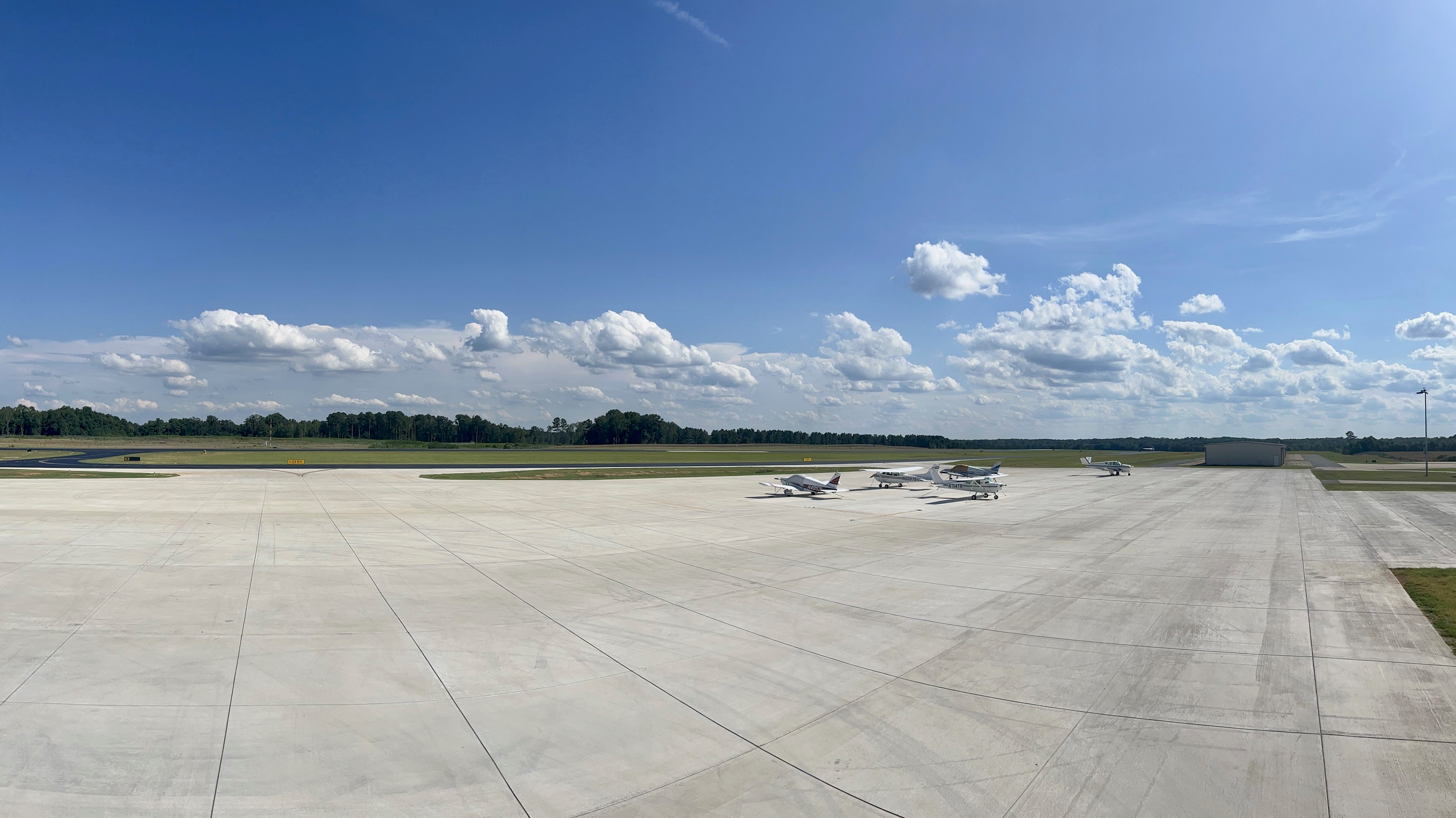 Harnett Regional Apron Expansion Project - Completed April 2023