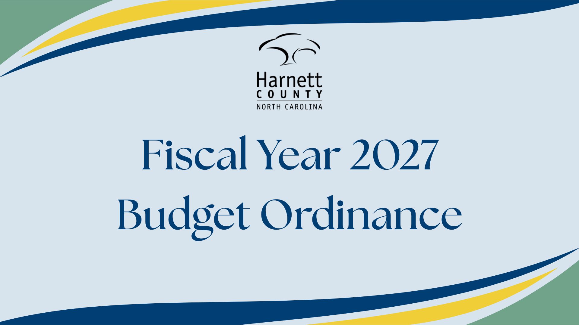 FY 2026-2027 Budget Ordinance
