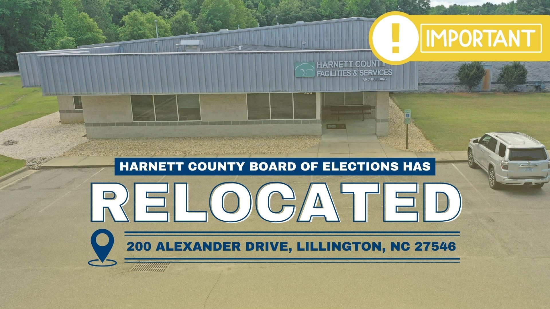 Board of Elections Relocated