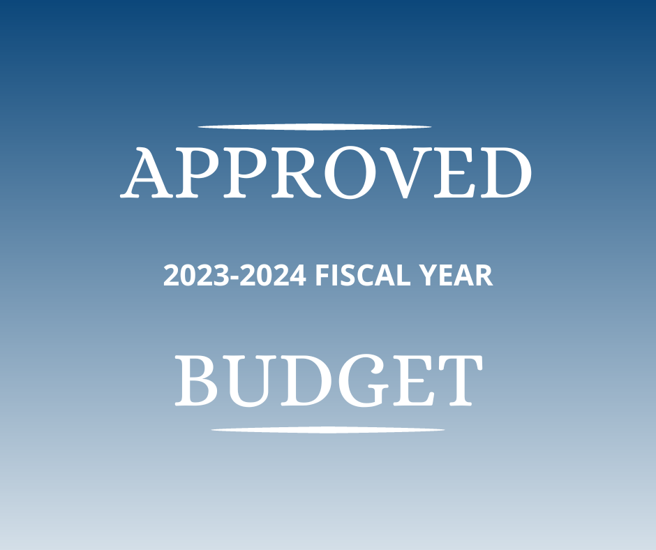 Approved 2023-2024 Budget
