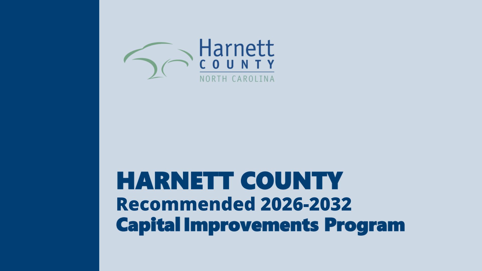 FY 2026-2032 Recommended Capital Improvements Program