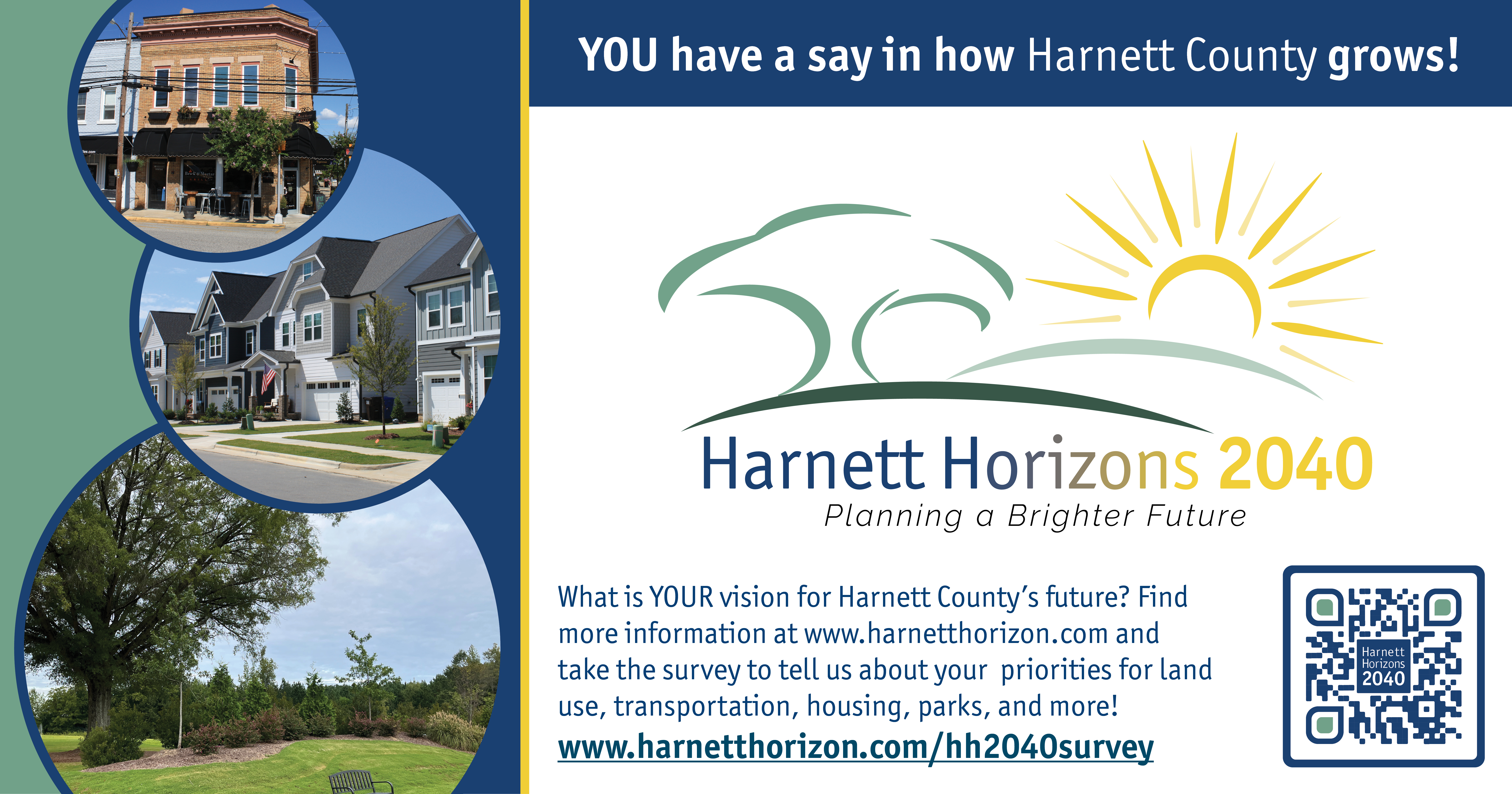 Harnett County Land Use Plan. Take the survey TODAY!