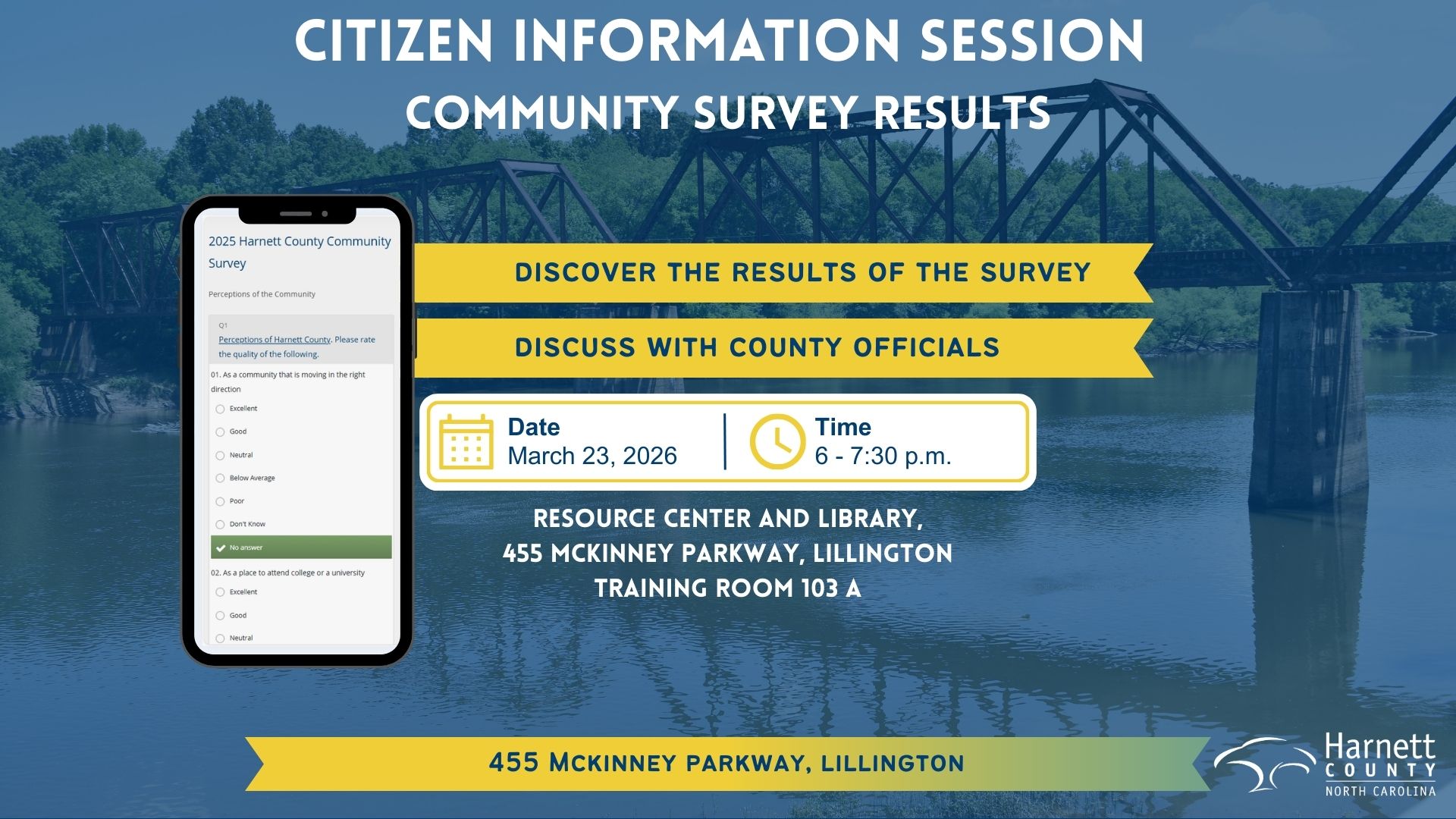 Citizen Information Session | March 23, 2026