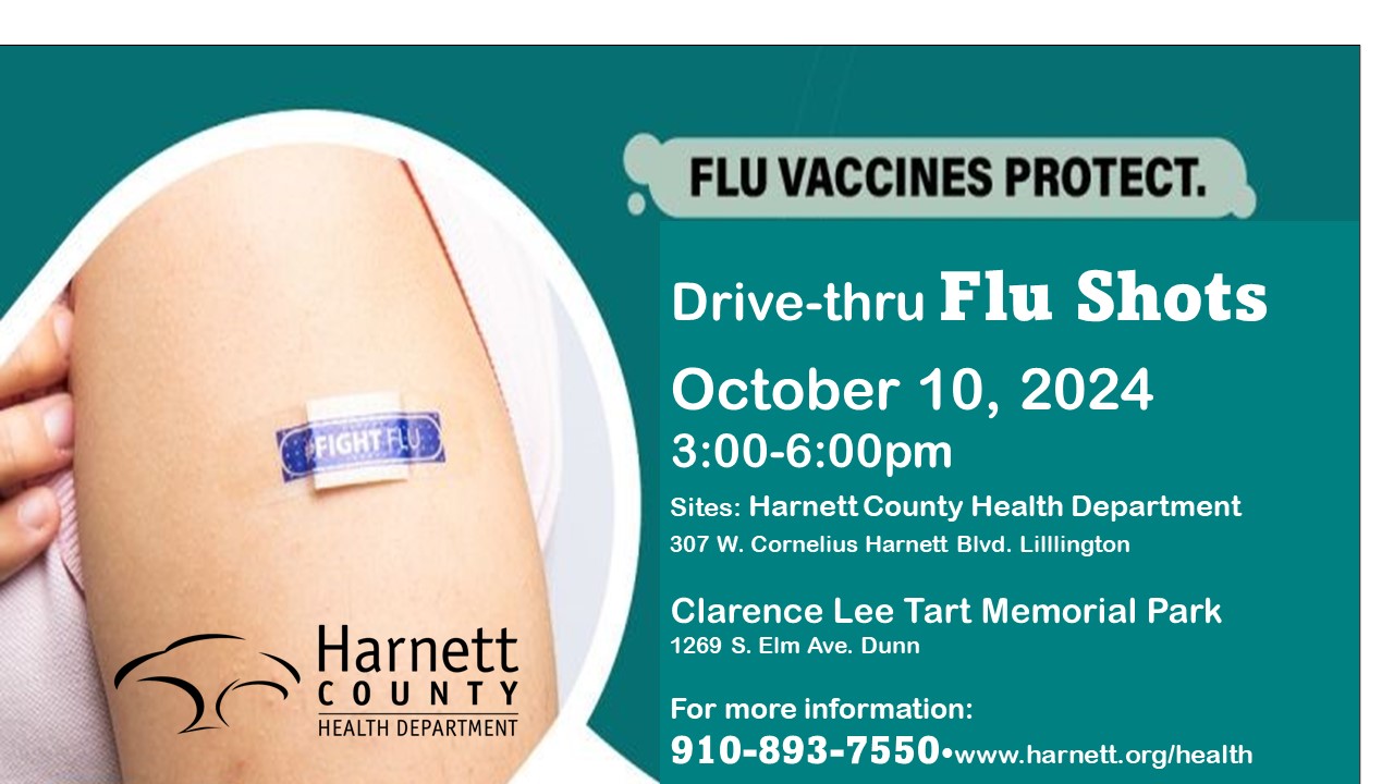 Drive-thru Flu Shots:  The best way to prevent flu is by getting a flu vaccine each year.