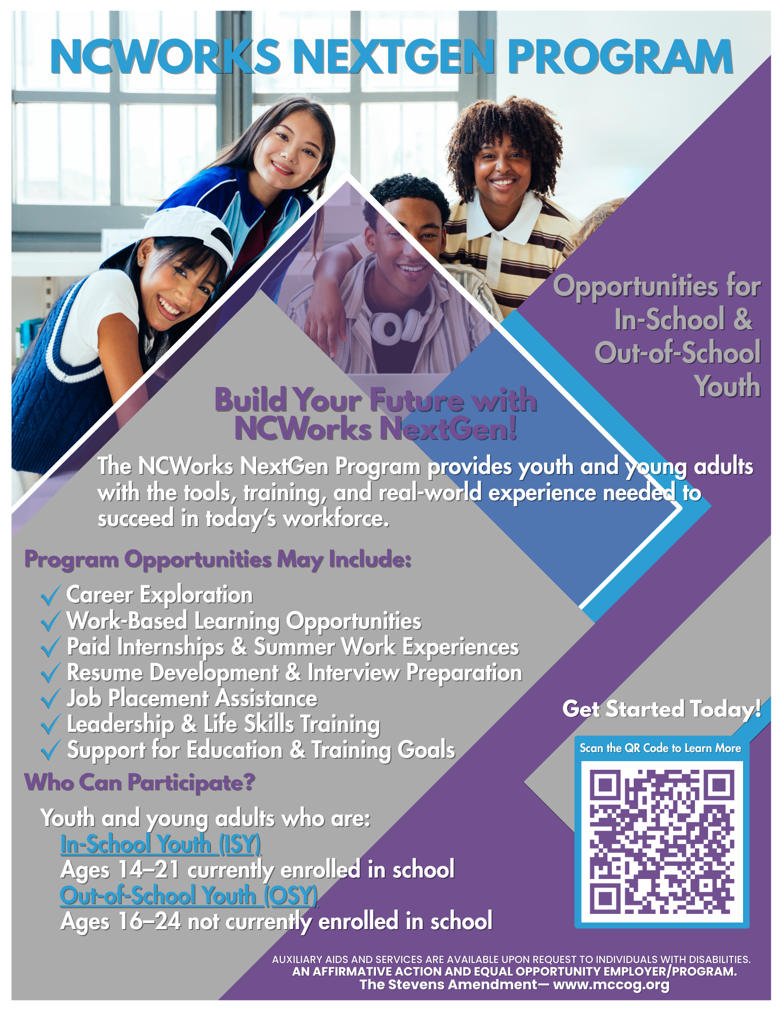 WIOA NextGen Program Interest Form 