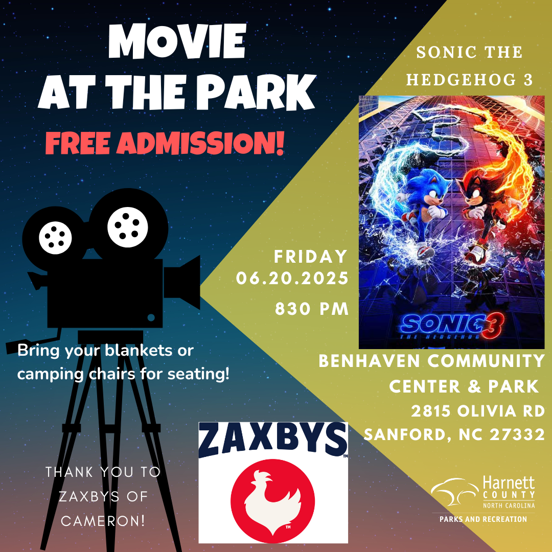 Movie In The Park- June 20, 2025