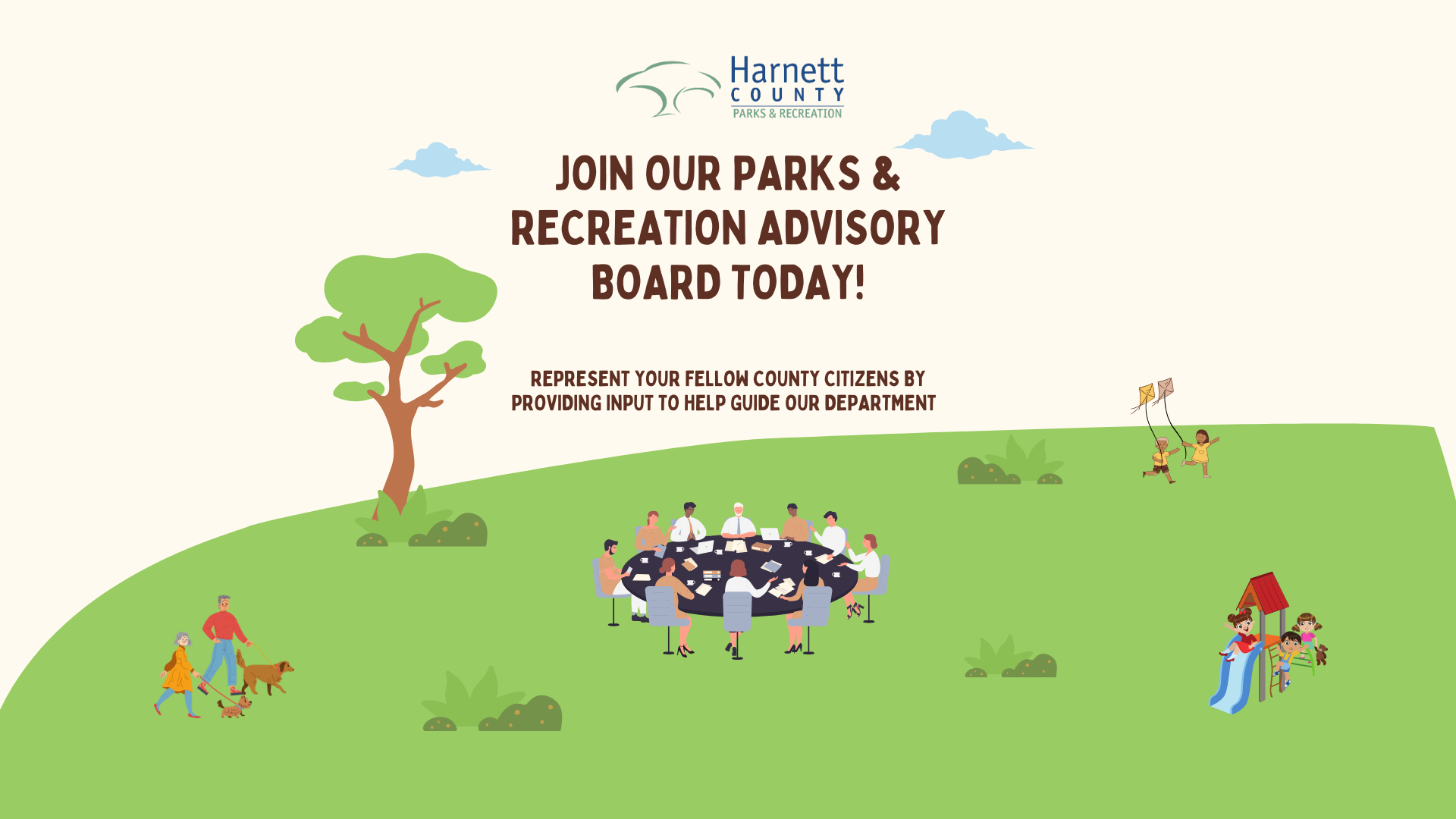 Seeking Parks & Recreation Advisory Board Members!