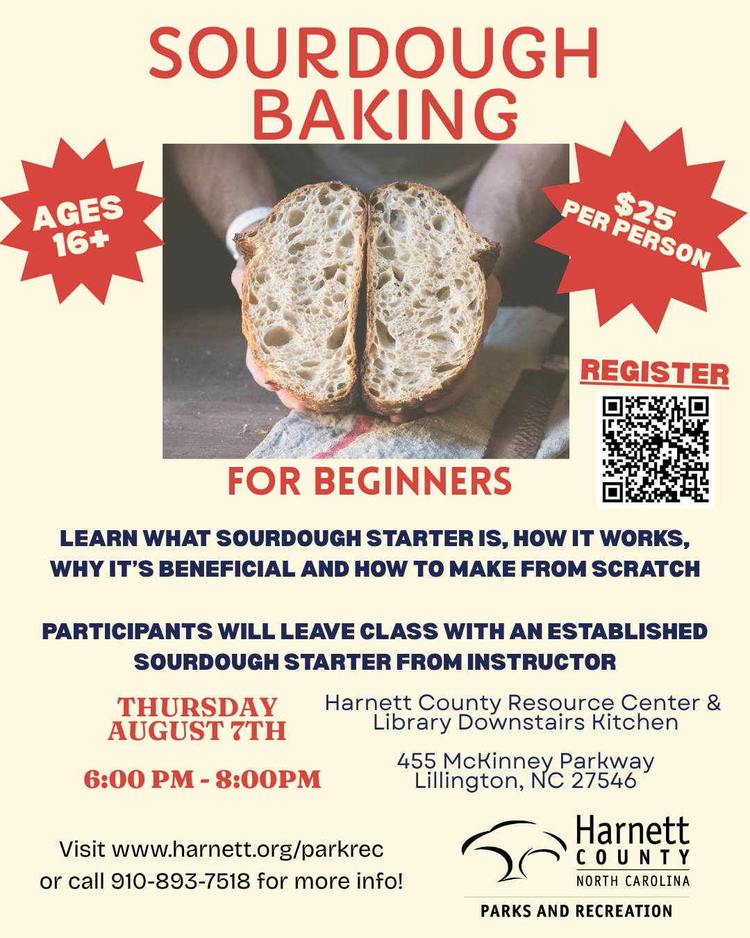 Sourdough Baking for Beginners- August 7, 2025