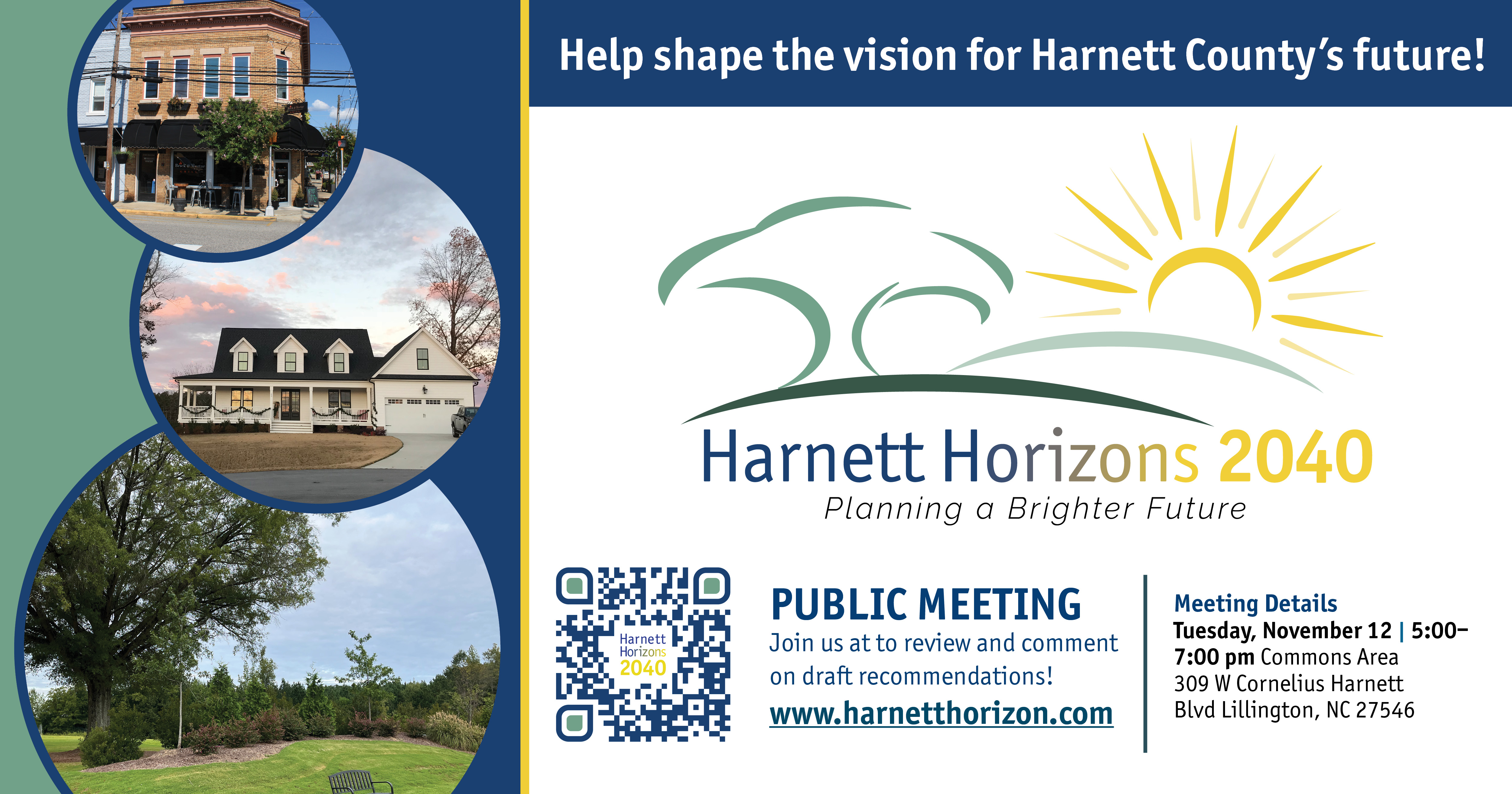 Harnett Horizons Public Open House 