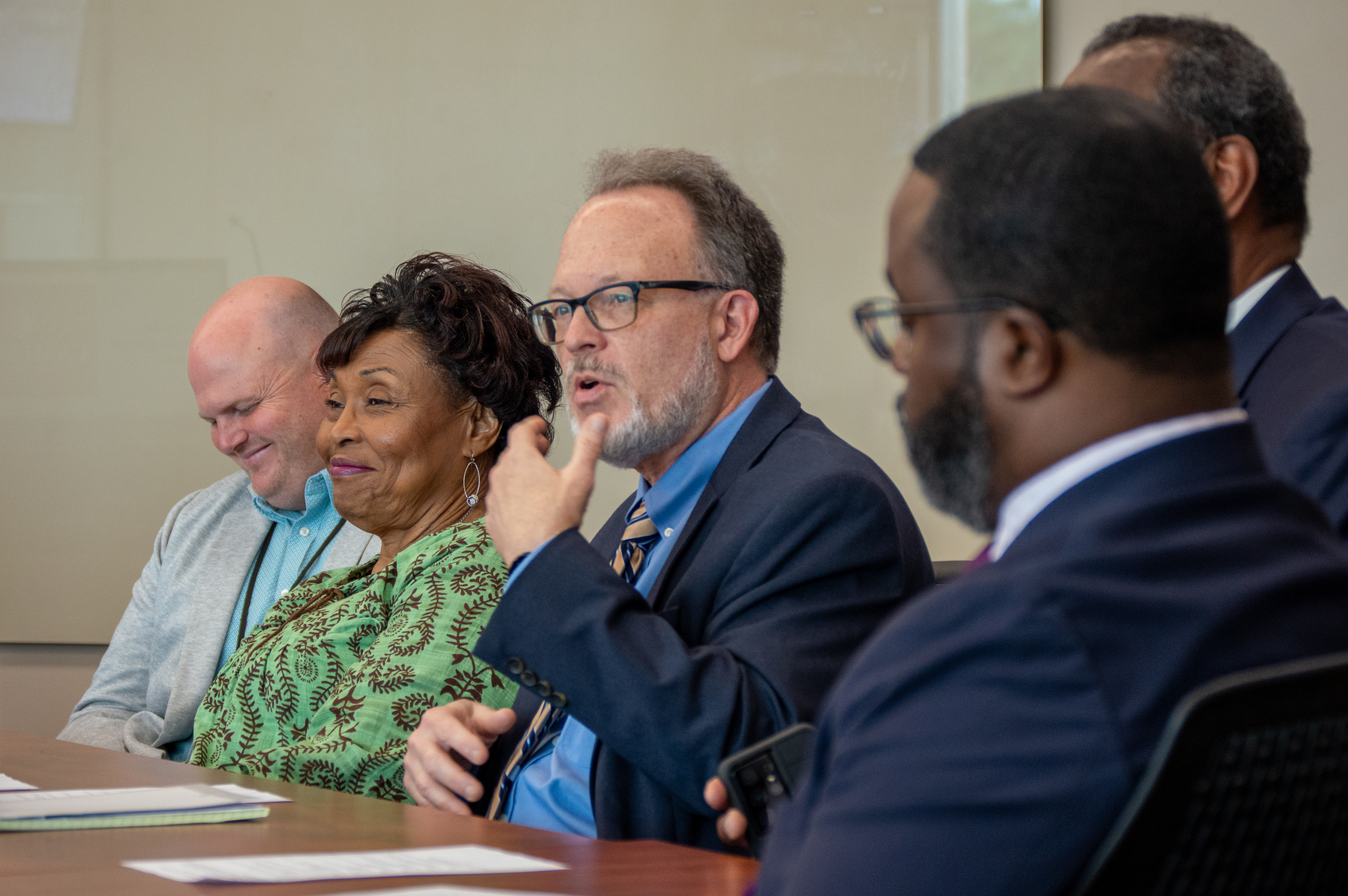 Image of participants at Campbell Site Visit