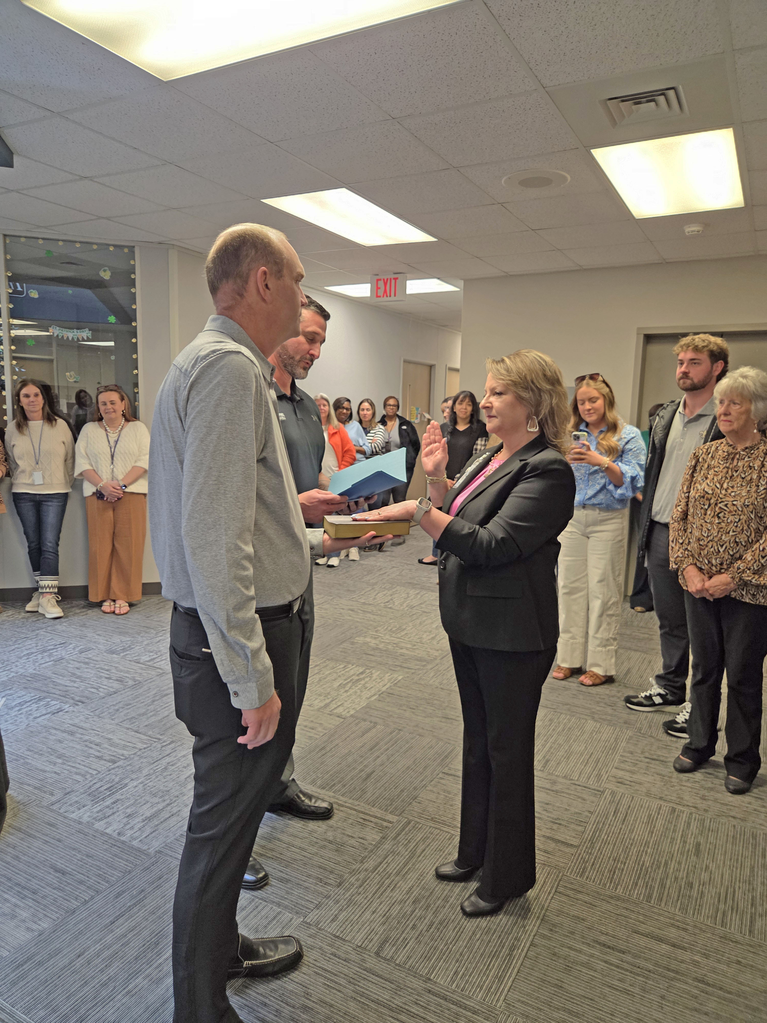 Picture of Kelly Swear in