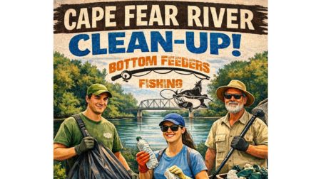 Cape Fear River Clean Up March 7 at Lillington Wildlife Boat Ramp
