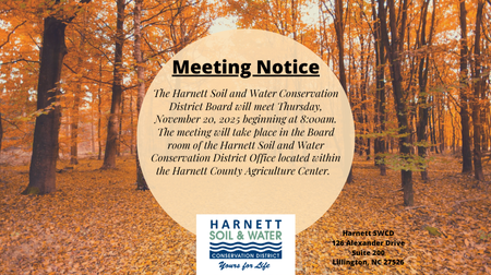November 2025 meeting Notice