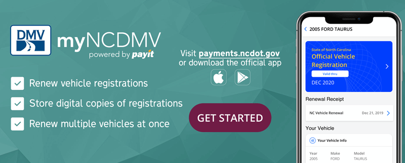 North Carolina DMV Portal